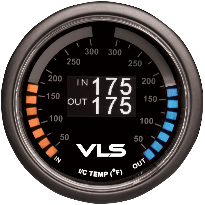 Revel VLS OLED Intercooler Dual Temperature Guage